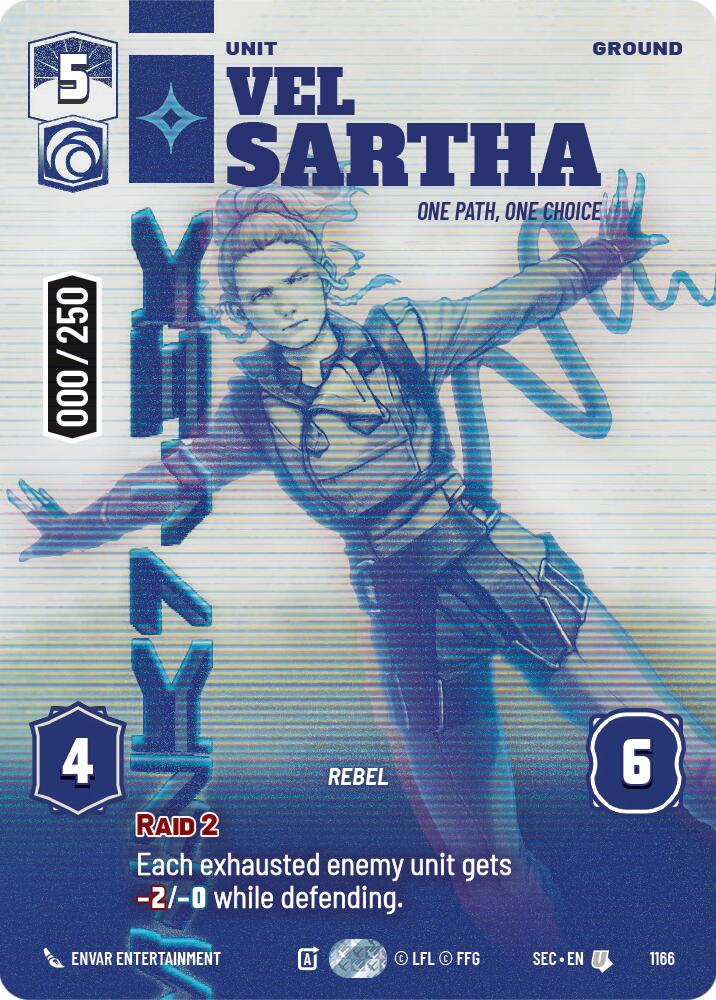 Vel Sartha - One Path, One Choice (Serialized) (1166) (1166) [Secrets of Power] | Shuffle n Cut Hobbies & Games