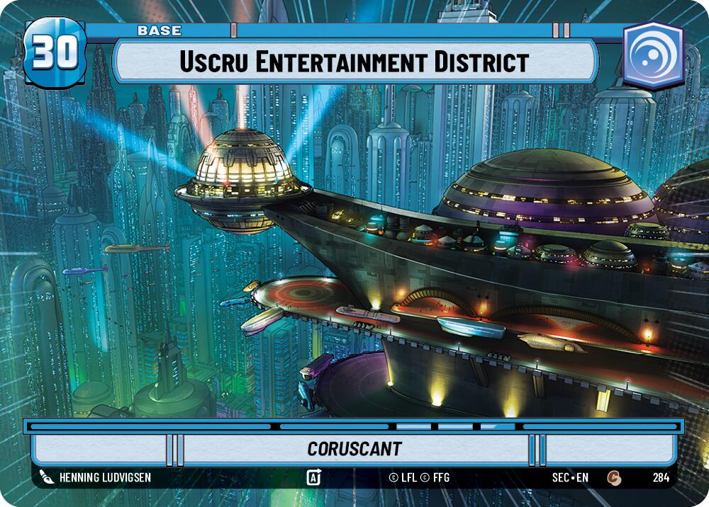 Uscru Entertainment District // Spy (284 // t03/t04) (Hyperspace) (284 // T03/T04) [Secrets of Power] | Shuffle n Cut Hobbies & Games
