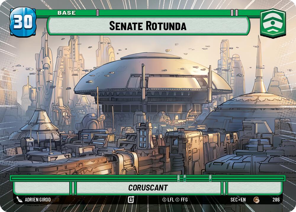 Senate Rotunda // Experience (286 // t04/t04) (Hyperspace) (286 // T04/T04) [Secrets of Power] | Shuffle n Cut Hobbies & Games