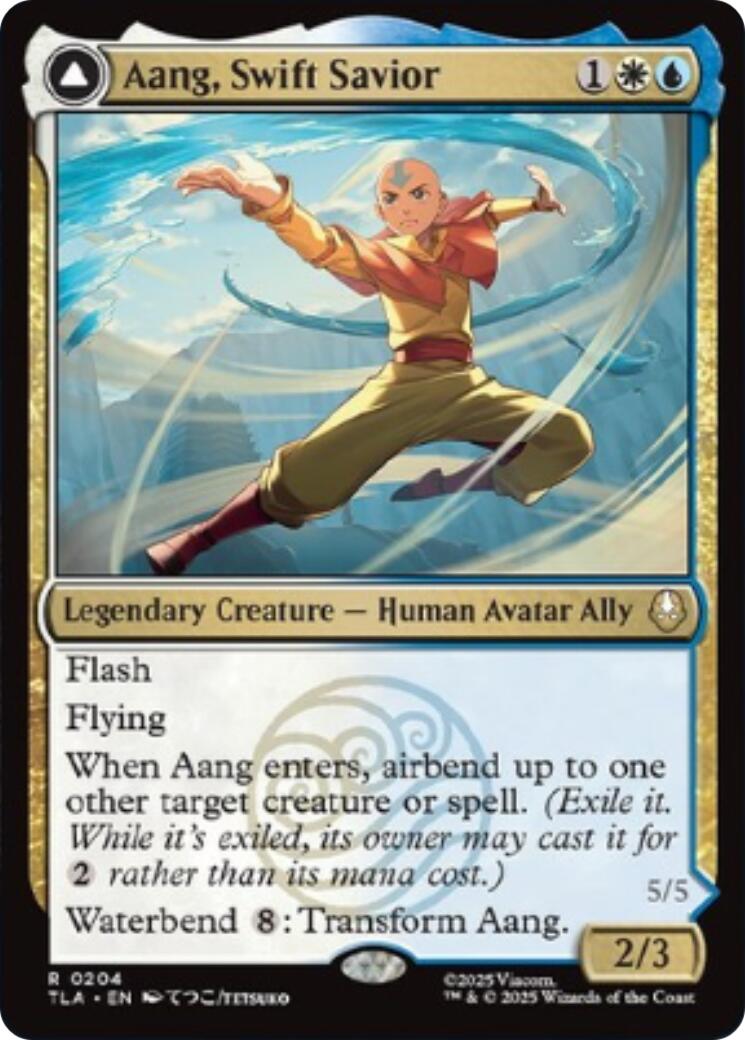 Aang, Swift Savior [Avatar: The Last Airbender] | Shuffle n Cut Hobbies & Games
