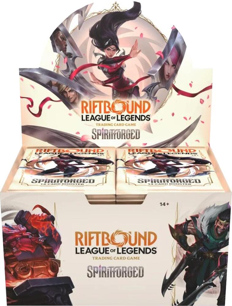 Riftbound: League of Legends Booster Box – SpiritForged | Shuffle n Cut Hobbies & Games