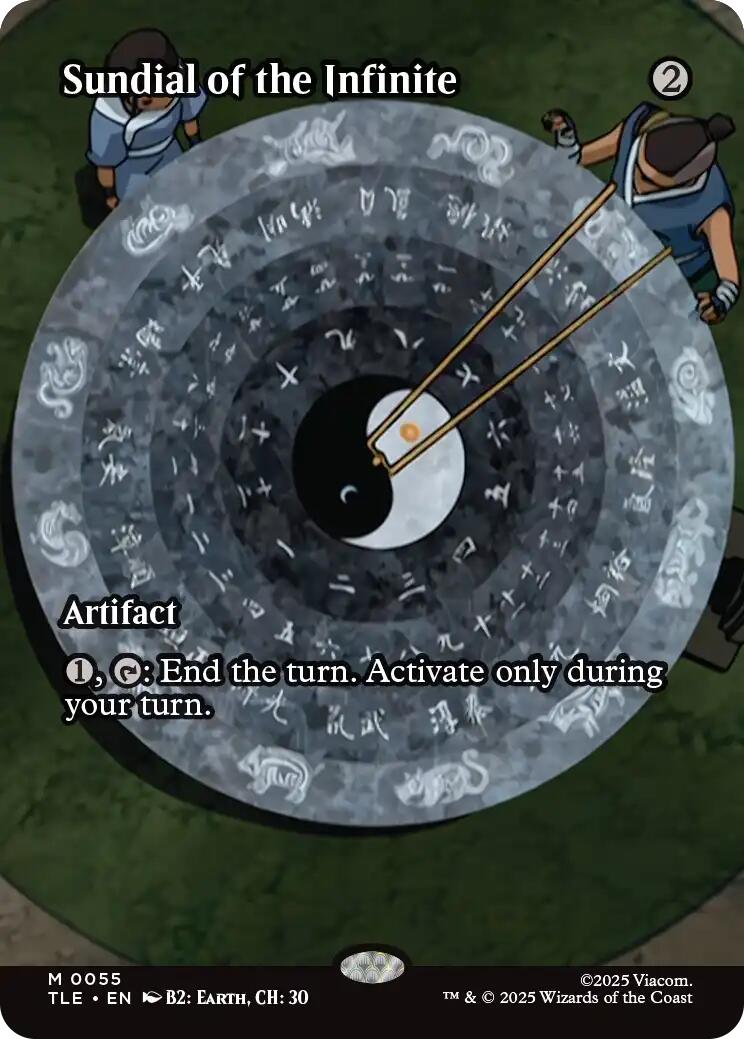Sundial of the Infinite (Borderless) [Avatar: The Last Airbender: Eternal-Legal] | Shuffle n Cut Hobbies & Games