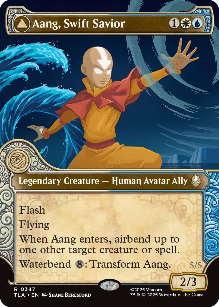 Aang, Swift Savior (Showcase) [Avatar: The Last Airbender] | Shuffle n Cut Hobbies & Games