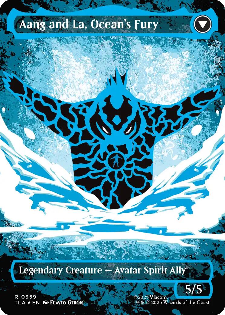 Aang, Swift Savior (359) (Borderless) [Avatar: The Last Airbender] | Shuffle n Cut Hobbies & Games