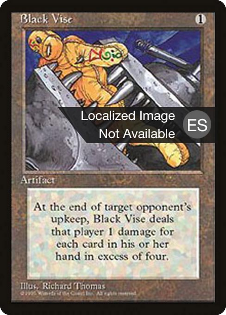 Black Vise [Fourth Edition Foreign Black Border] | Shuffle n Cut Hobbies & Games