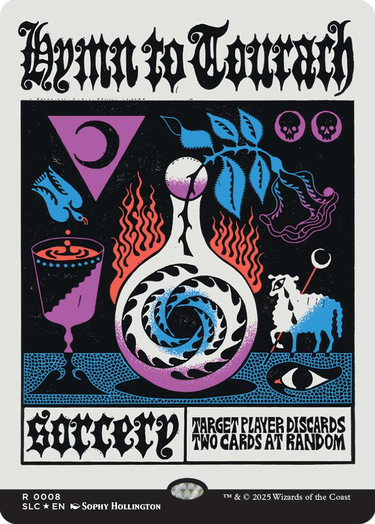 Hymn to Tourach (Halo Foil) [Secret Lair Countdown Kit] | Shuffle n Cut Hobbies & Games