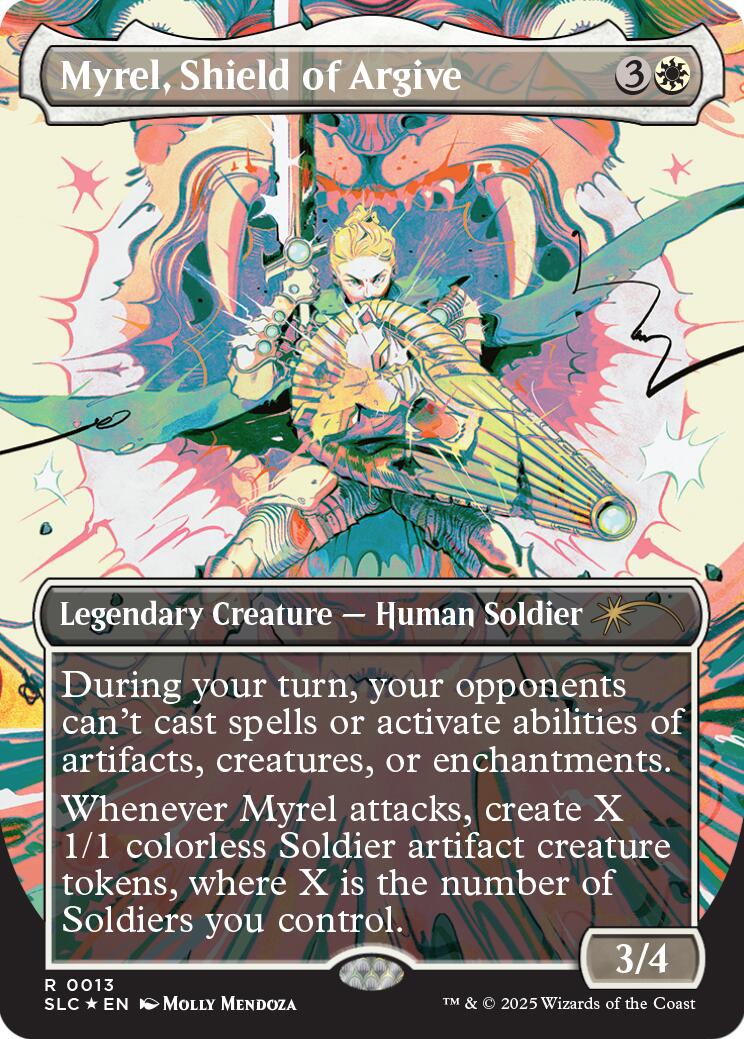 Myrel, Shield of Argive (Halo Foil) [Secret Lair Countdown Kit] | Shuffle n Cut Hobbies & Games