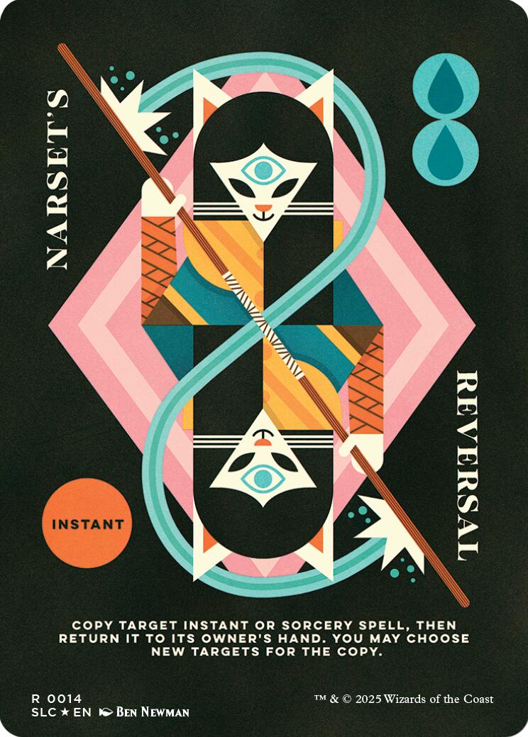 Narset's Reversal (Halo Foil) [Secret Lair Countdown Kit] | Shuffle n Cut Hobbies & Games