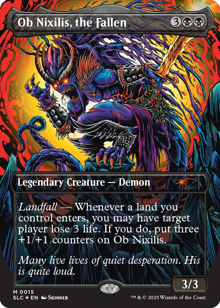 Ob Nixilis, the Fallen (Halo Foil) [Secret Lair Countdown Kit] | Shuffle n Cut Hobbies & Games