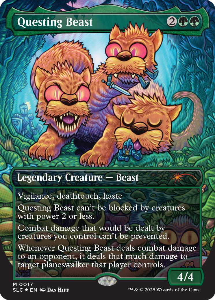 Questing Beast (Halo Foil) [Secret Lair Countdown Kit] | Shuffle n Cut Hobbies & Games