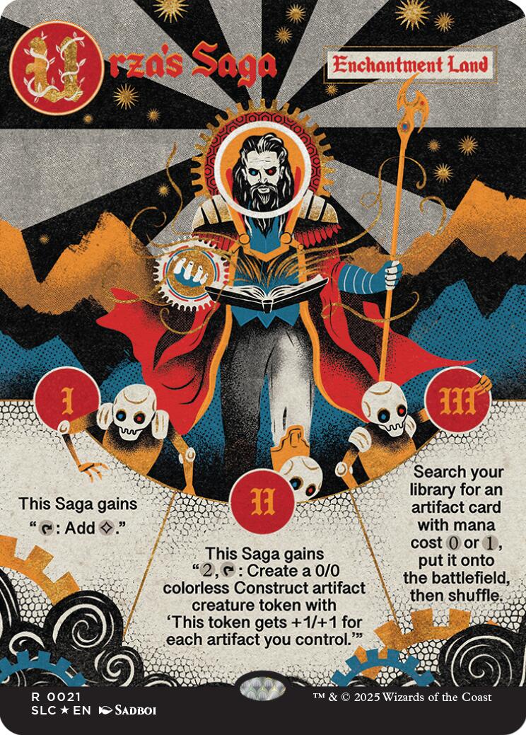 Urza's Saga (Halo Foil) [Secret Lair Countdown Kit] | Shuffle n Cut Hobbies & Games