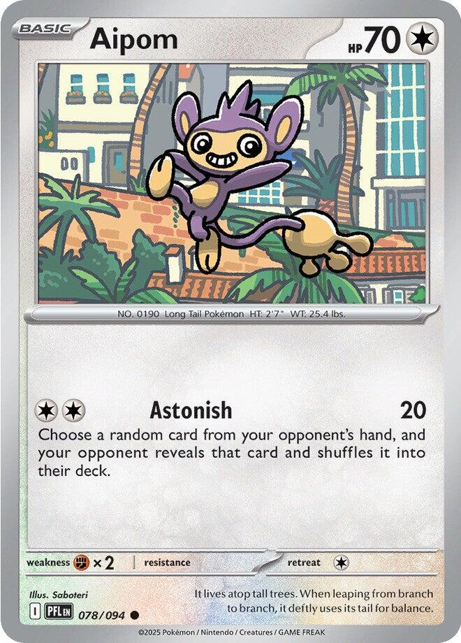 Aipom (078/094) [Mega Evolution: Phantasmal Flames] | Shuffle n Cut Hobbies & Games