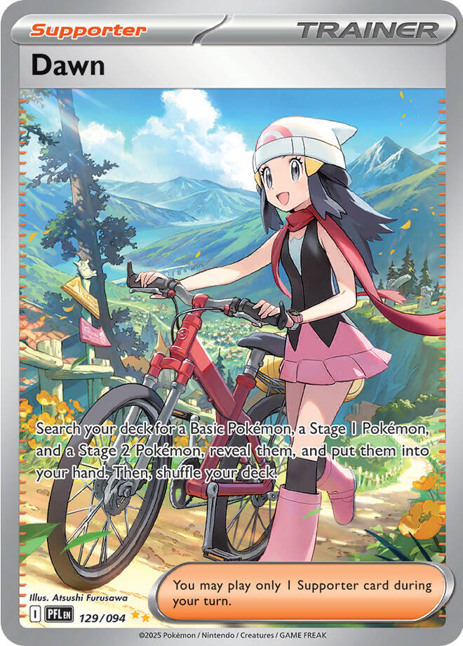 Dawn (129/094) [Mega Evolution: Phantasmal Flames] | Shuffle n Cut Hobbies & Games