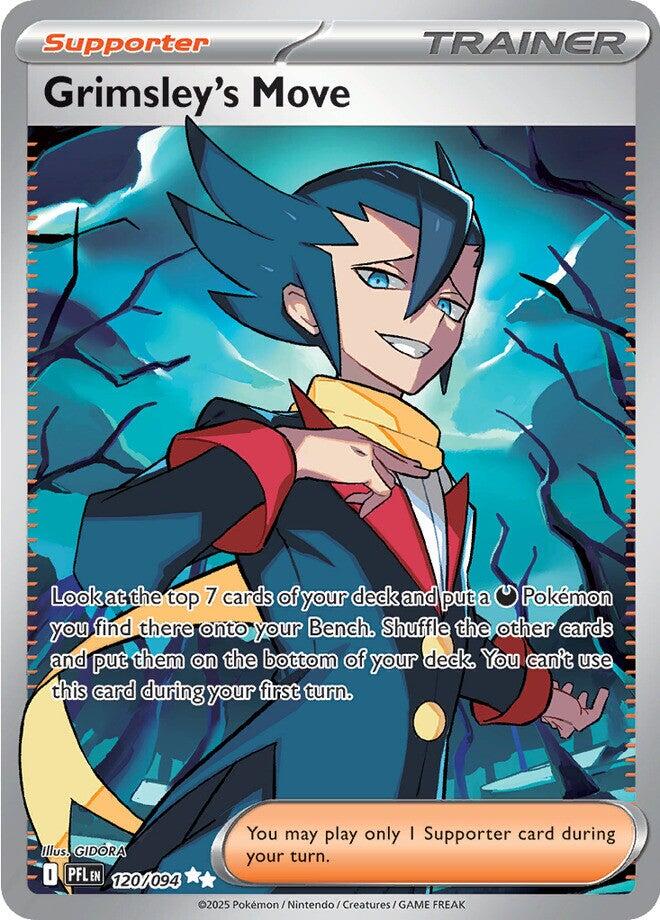 Grimsley's Move (120/094) [Mega Evolution: Phantasmal Flames] | Shuffle n Cut Hobbies & Games