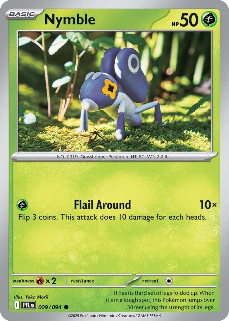 Nymble (009/094) [Mega Evolution: Phantasmal Flames] | Shuffle n Cut Hobbies & Games