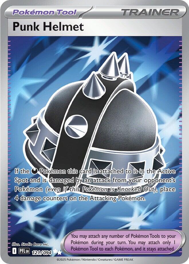 Punk Helmet (121/094) [Mega Evolution: Phantasmal Flames] | Shuffle n Cut Hobbies & Games