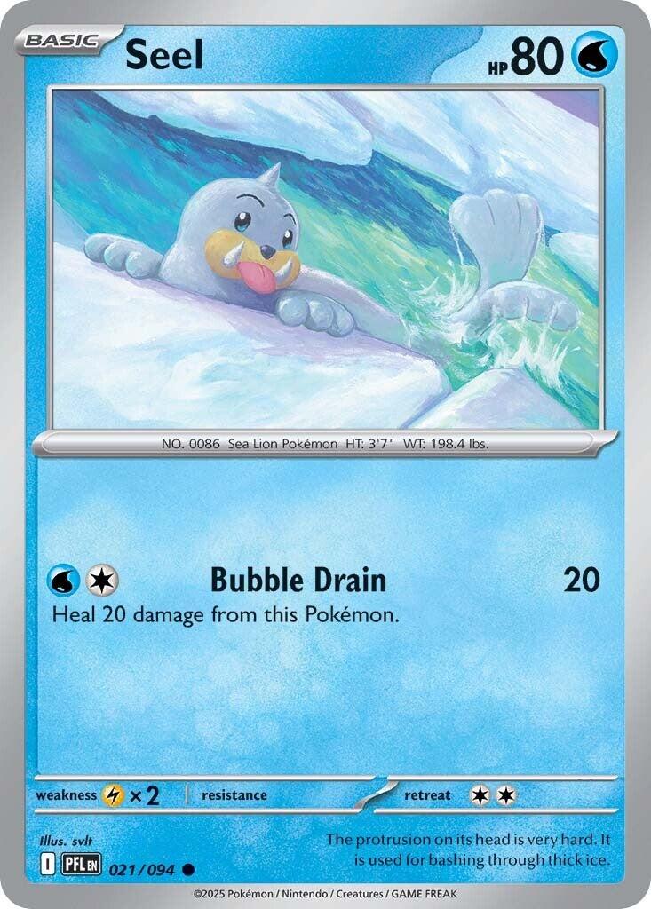 Seel (021/094) [Mega Evolution: Phantasmal Flames] | Shuffle n Cut Hobbies & Games