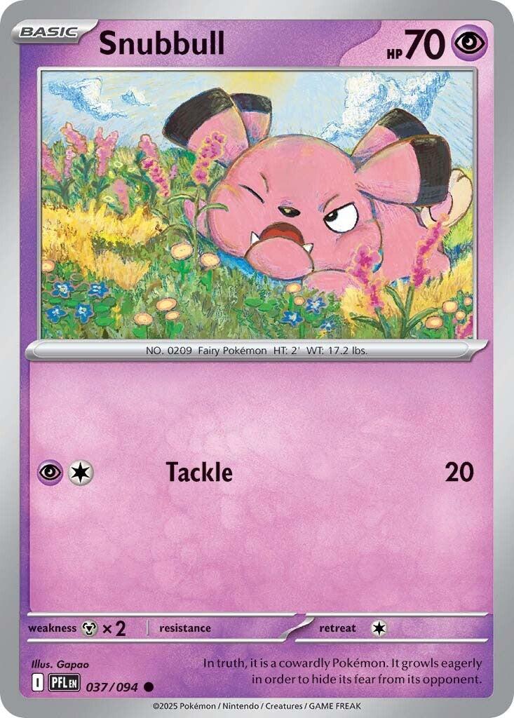 Snubbull (037/094) [Mega Evolution: Phantasmal Flames] | Shuffle n Cut Hobbies & Games