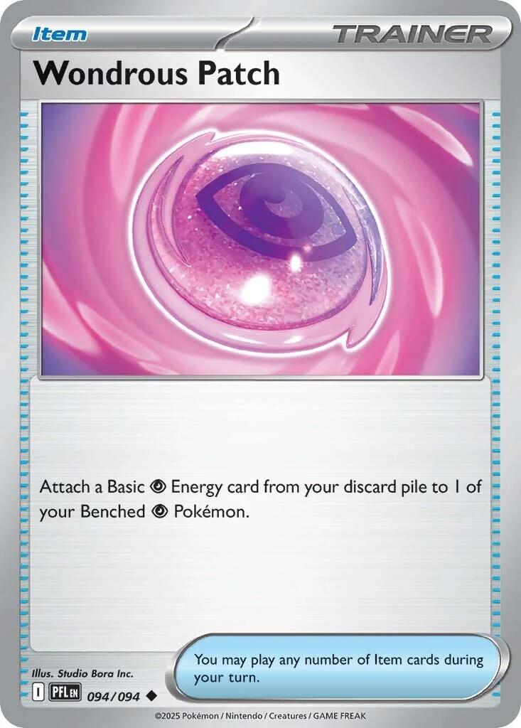 Wondrous Patch (094/094) [Mega Evolution: Phantasmal Flames] | Shuffle n Cut Hobbies & Games