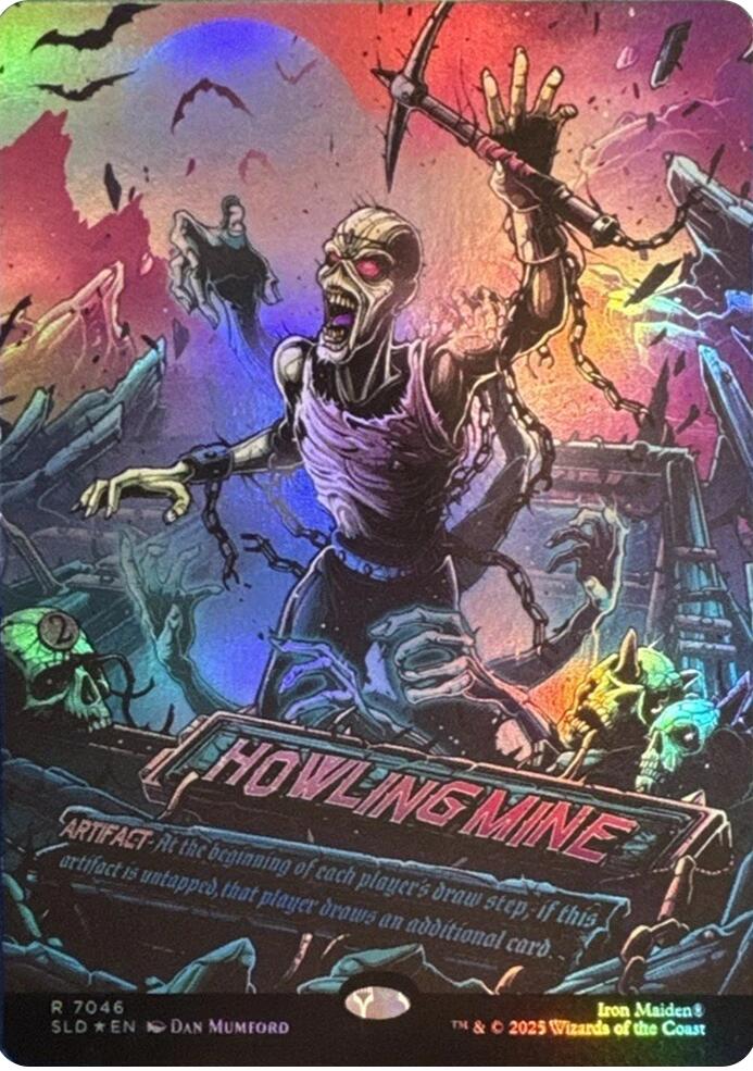 Howling Mine (7046) (Rainbow Foil) [Secret Lair Drop Series] | Shuffle n Cut Hobbies & Games