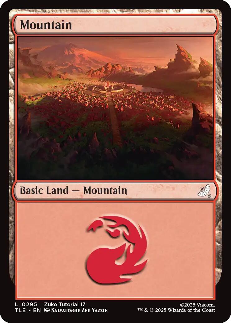 Mountain (0295) [Avatar: The Last Airbender: Eternal-Legal] | Shuffle n Cut Hobbies & Games