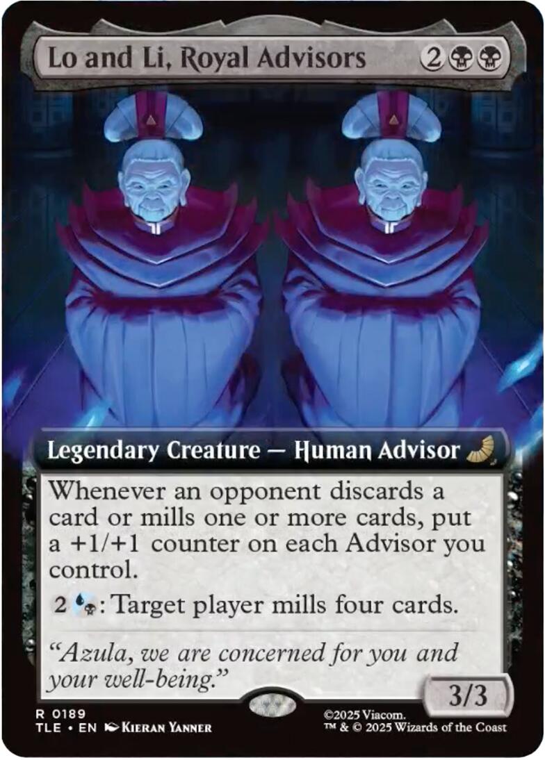 Lo and Li, Royal Advisors (Extended Art) [Avatar: The Last Airbender: Eternal-Legal] | Shuffle n Cut Hobbies & Games