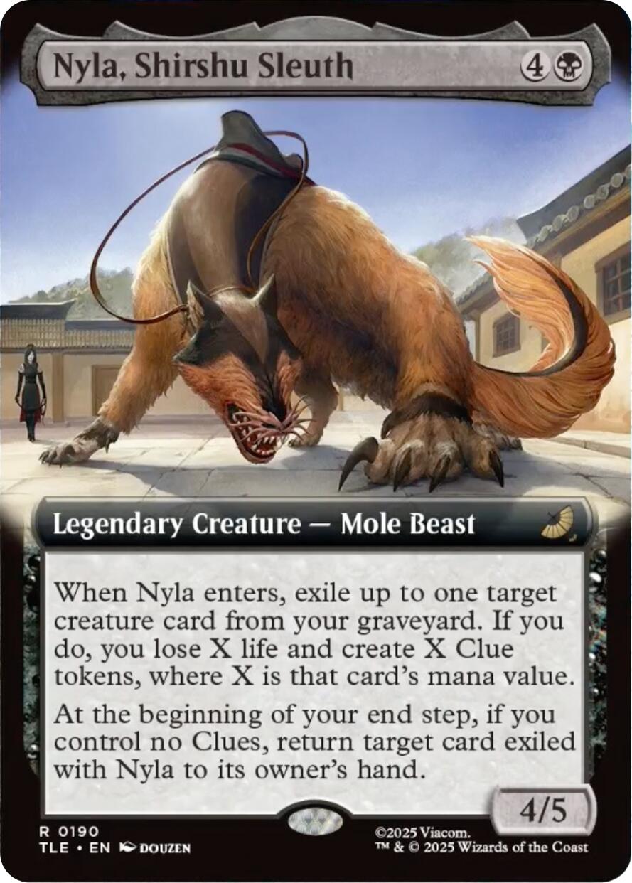 Nyla, Shirshu Sleuth (Extended Art) [Avatar: The Last Airbender: Eternal-Legal] | Shuffle n Cut Hobbies & Games