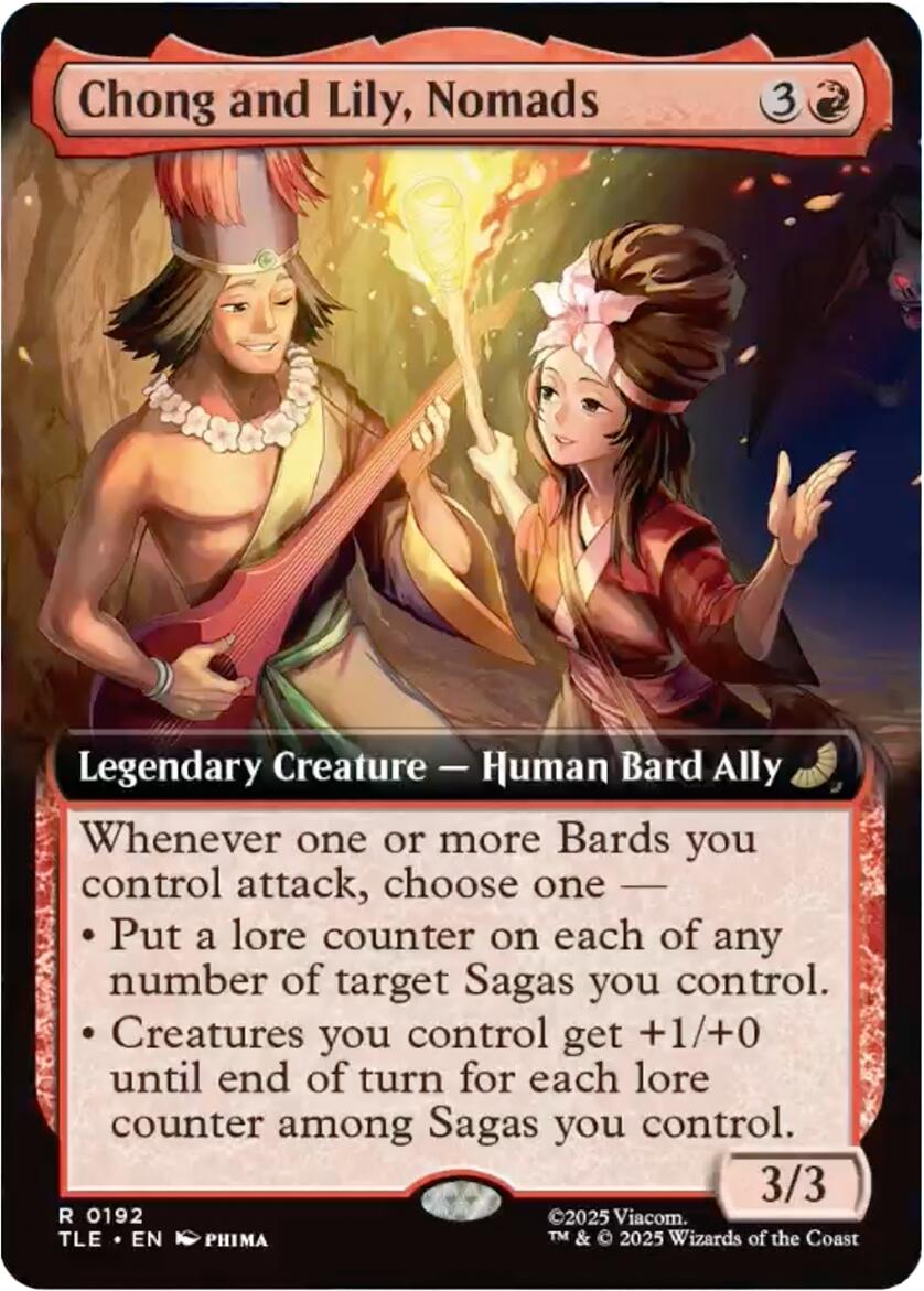 Chong and Lily, Nomads (Extended Art) [Avatar: The Last Airbender: Eternal-Legal] | Shuffle n Cut Hobbies & Games