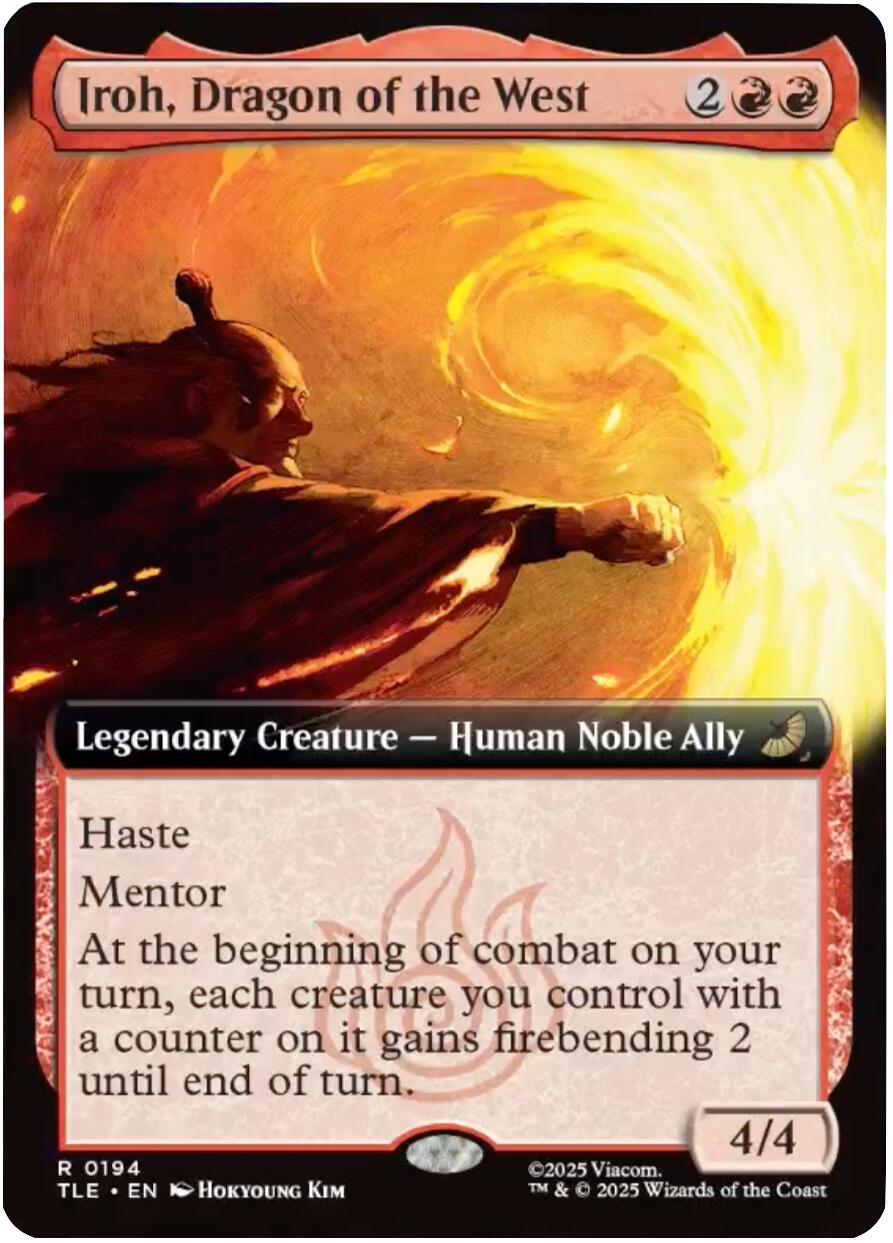 Iroh, Dragon of the West (Extended Art) [Avatar: The Last Airbender: Eternal-Legal] | Shuffle n Cut Hobbies & Games