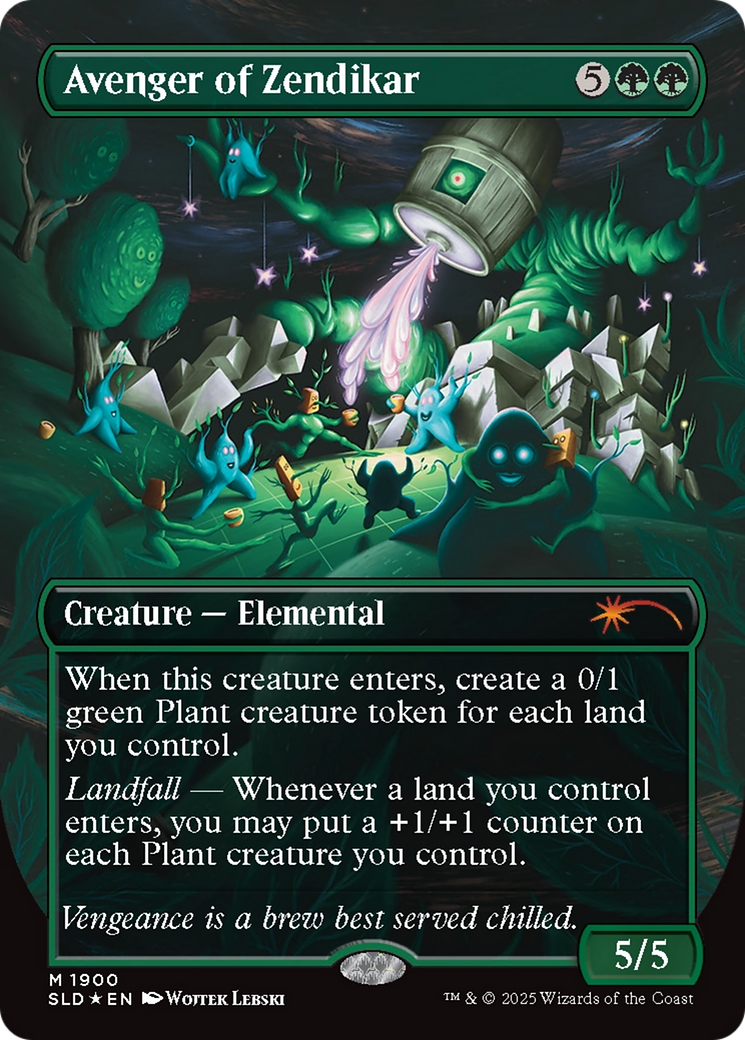 Avenger of Zendikar (Double Rainbow Foil) [Secret Lair Drop Series] | Shuffle n Cut Hobbies & Games