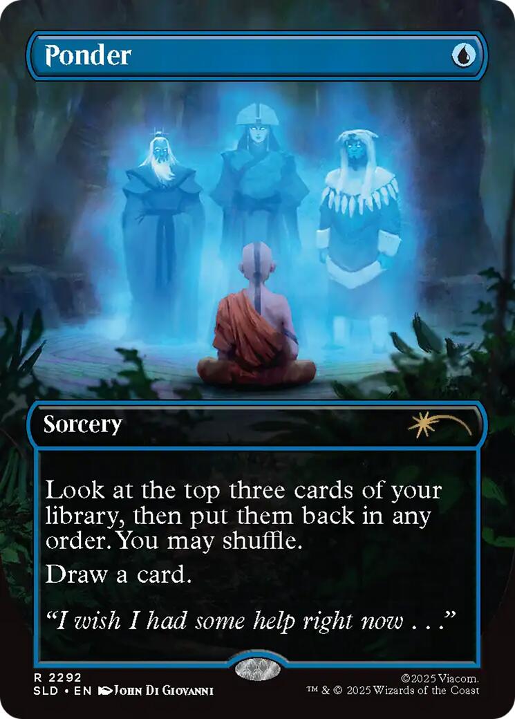 Ponder (2292) [Secret Lair Drop Series] | Shuffle n Cut Hobbies & Games