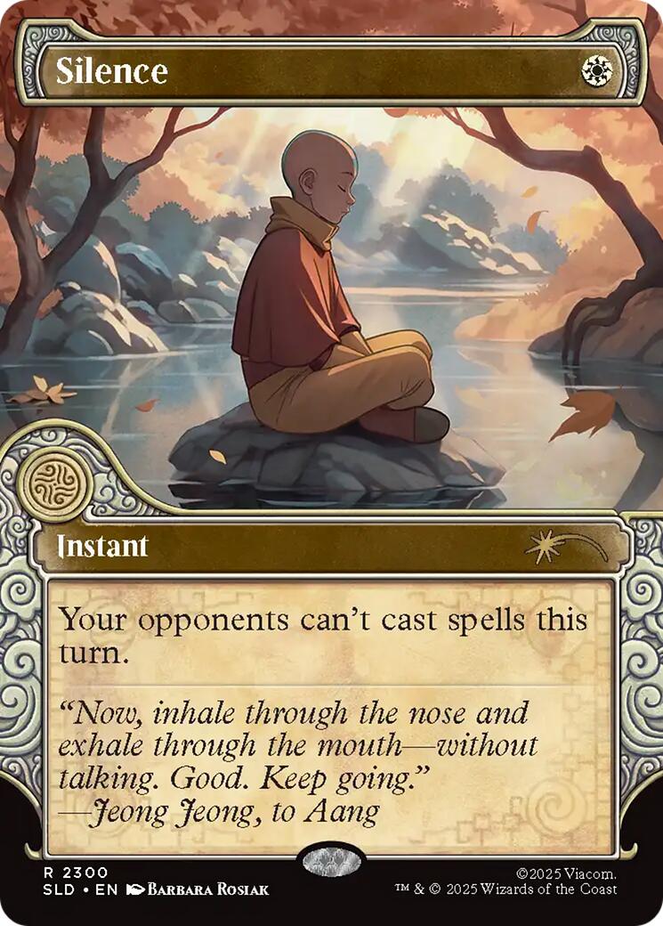 Silence (2300) [Secret Lair Drop Series] | Shuffle n Cut Hobbies & Games