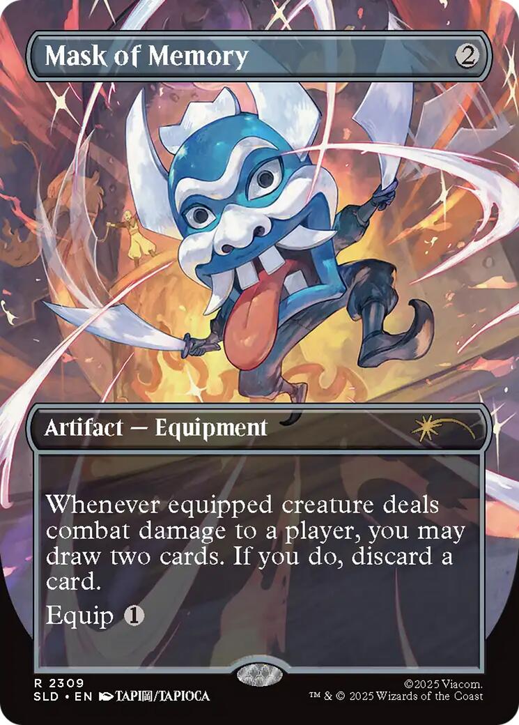 Mask of Memory [Secret Lair Drop Series] | Shuffle n Cut Hobbies & Games