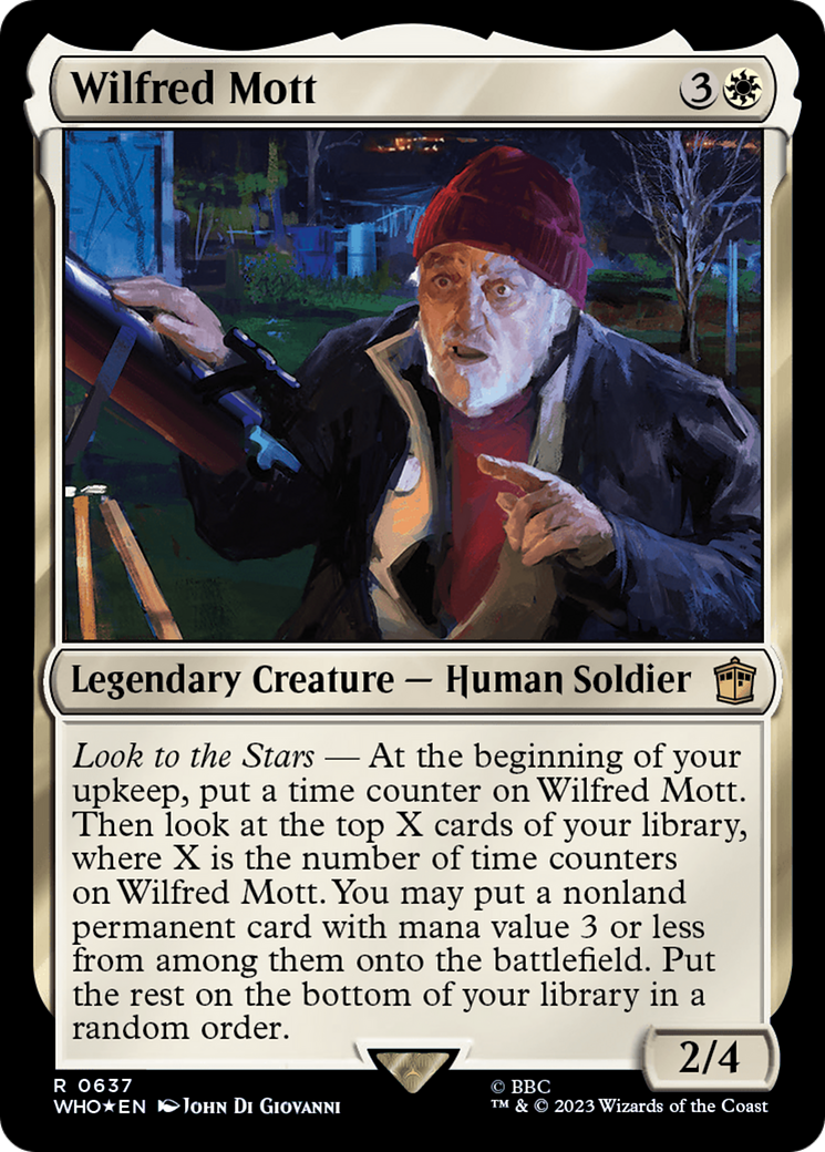 Wilfred Mott (Surge Foil) [Doctor Who] | Shuffle n Cut Hobbies & Games