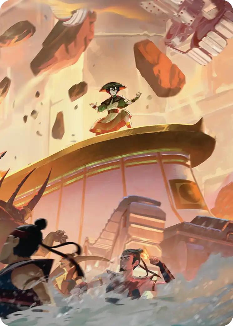 Earthshape Art Card [Avatar: The Last Airbender Art Series] | Shuffle n Cut Hobbies & Games