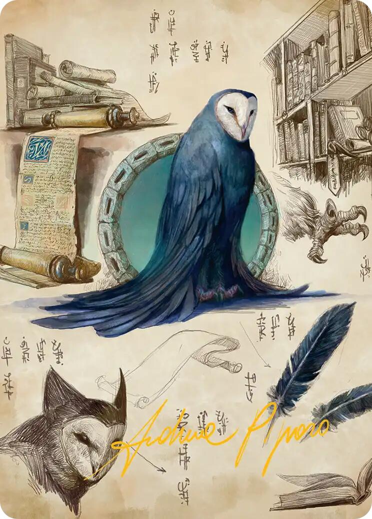 Wan Shi Tong, Librarian Art Card (Gold-Stamped Signature) [Avatar: The Last Airbender Art Series] | Shuffle n Cut Hobbies & Games