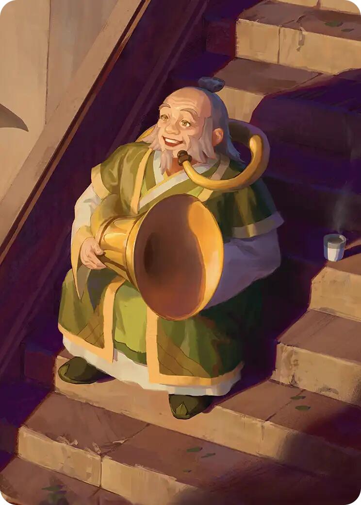 Uncle's Musings Art Card [Avatar: The Last Airbender Art Series] | Shuffle n Cut Hobbies & Games