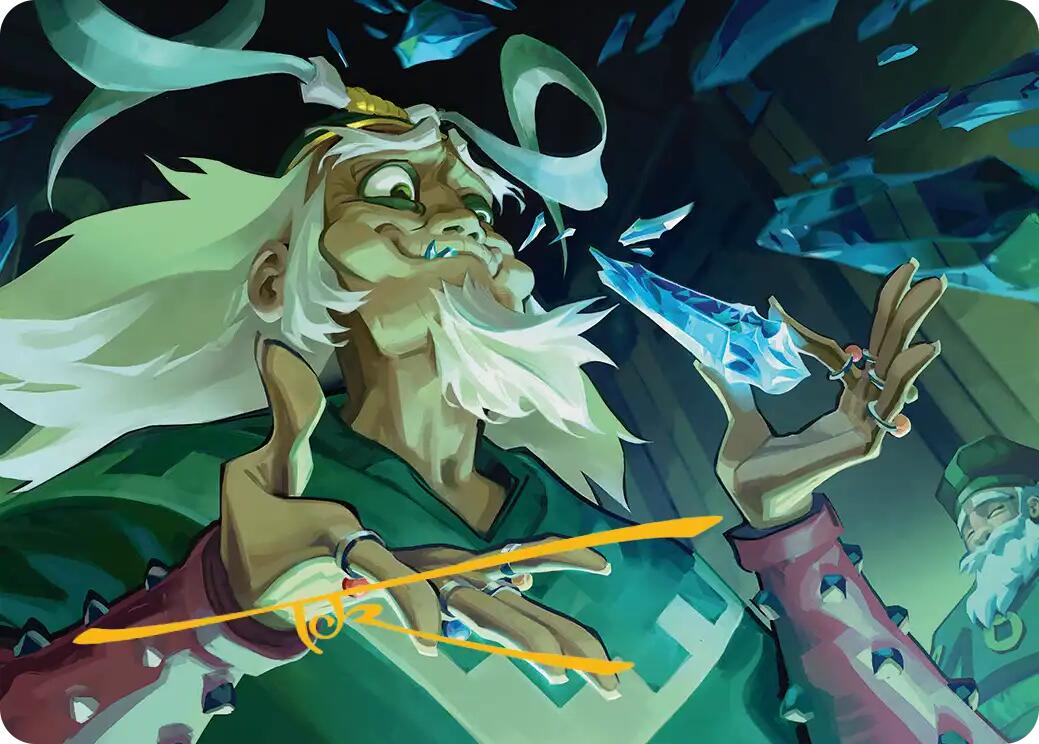 Bumi, King of Three Trials Art Card (Gold-Stamped Signature) [Avatar: The Last Airbender Art Series] | Shuffle n Cut Hobbies & Games