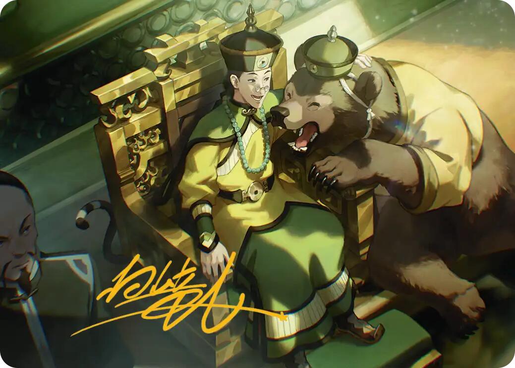 The Earth King Art Card (Gold-Stamped Signature) [Avatar: The Last Airbender Art Series] | Shuffle n Cut Hobbies & Games