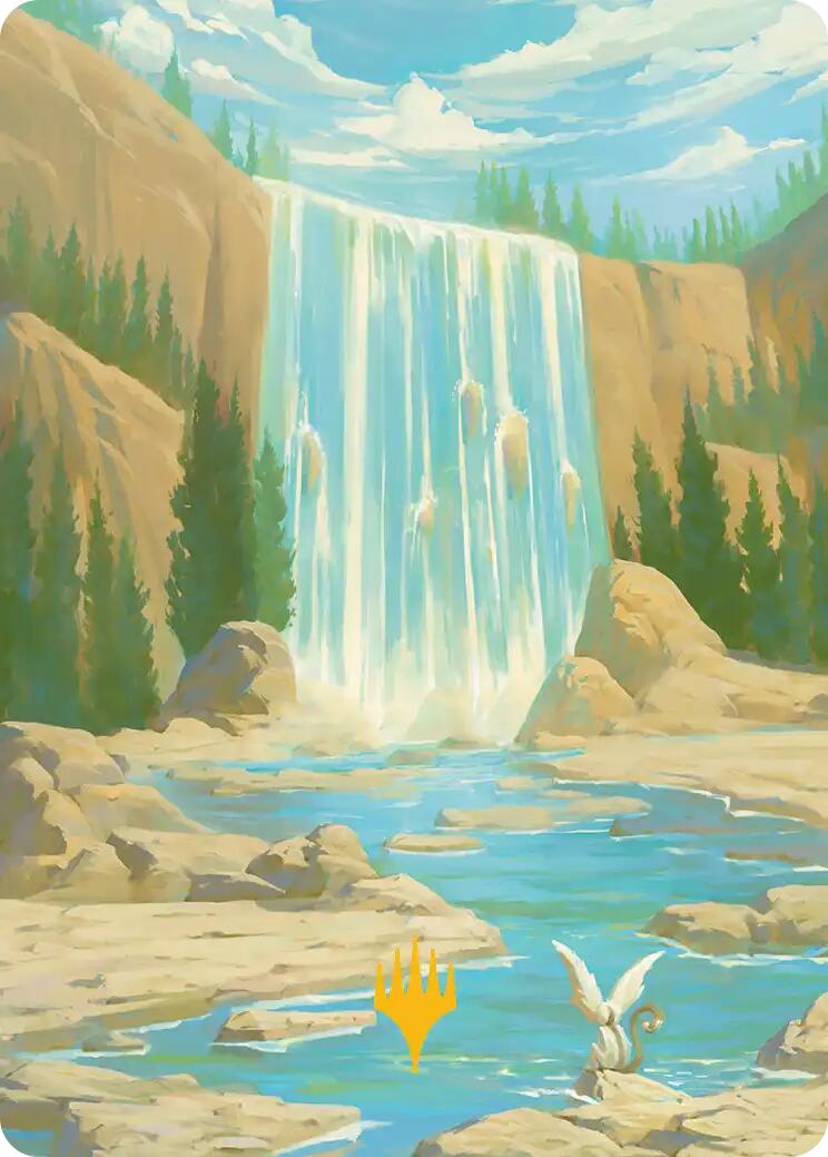 Island Art Card (Gold-Stamped Signature) [Avatar: The Last Airbender Art Series] | Shuffle n Cut Hobbies & Games