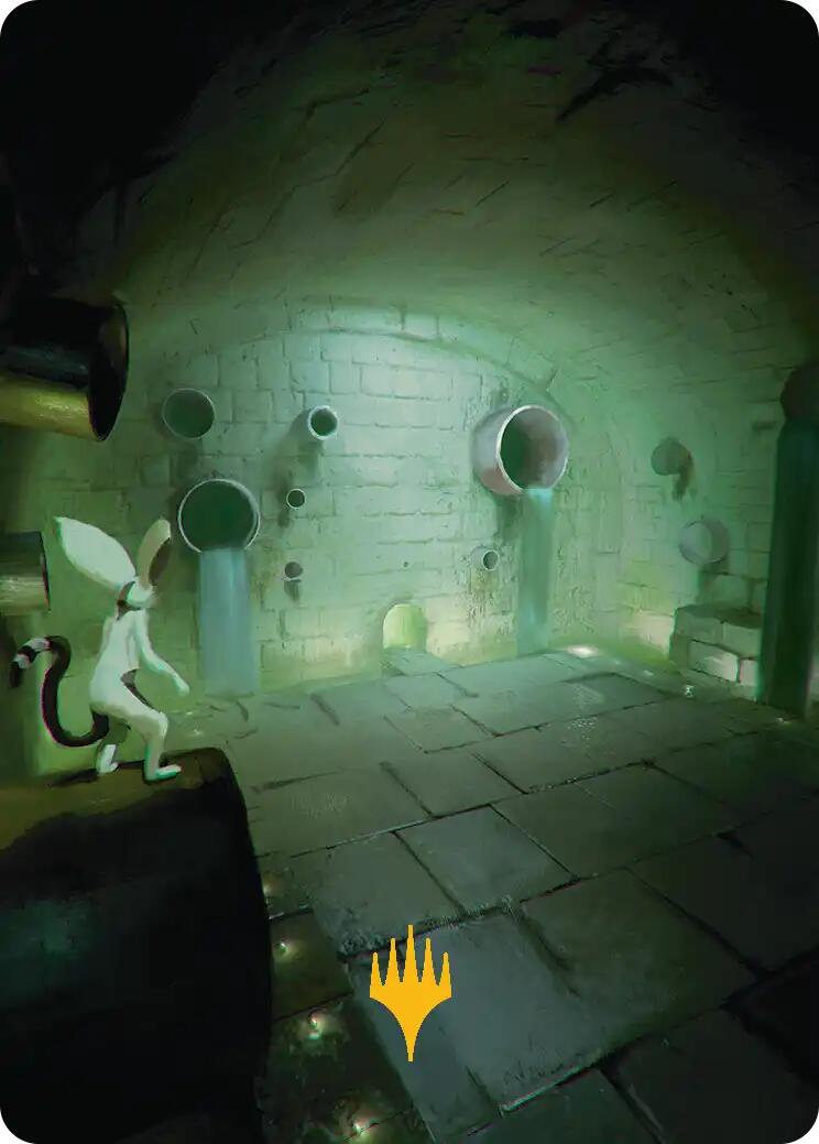 Swamp Art Card (Gold-Stamped Planeswalker Symbol) [Avatar: The Last Airbender Art Series] | Shuffle n Cut Hobbies & Games