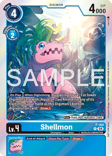 Shellmon [P-164] (Event Pack 8) [Promotional Cards] | Shuffle n Cut Hobbies & Games