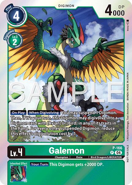 Galemon [P-166] (Event Pack 8) [Limited Card Pack -Billion Bullet-] | Shuffle n Cut Hobbies & Games