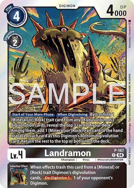 Landramon [P-167] (Event Pack 8) [Promotional Cards] | Shuffle n Cut Hobbies & Games