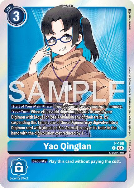 Yao Qinglan [P-168] (Event Pack 8) [Promotional Cards] | Shuffle n Cut Hobbies & Games