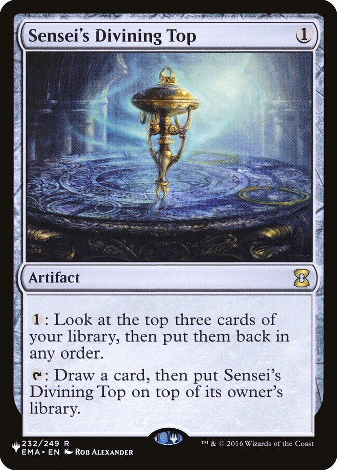 Sensei's Divining Top [The List] | Shuffle n Cut Hobbies & Games