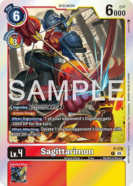 Sagittarimon [P-178] (Event Pack 8) [Promotional Cards] | Shuffle n Cut Hobbies & Games