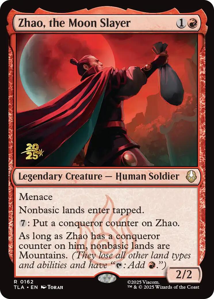 Zhao, the Moon Slayer [Avatar: The Last Airbender Prerelease Cards] | Shuffle n Cut Hobbies & Games