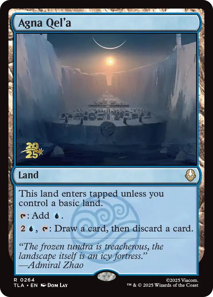 Agna Qel'a [Avatar: The Last Airbender Prerelease Cards] | Shuffle n Cut Hobbies & Games