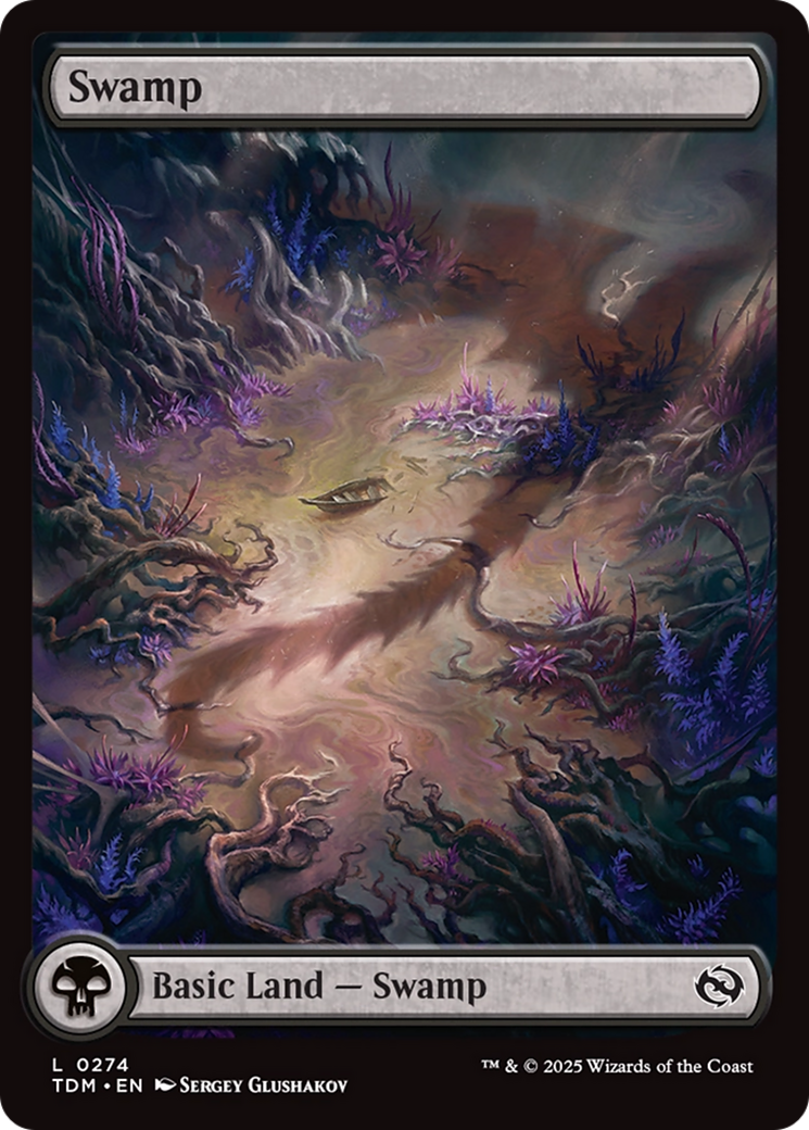 Swamp (0274) [Tarkir: Dragonstorm] | Shuffle n Cut Hobbies & Games